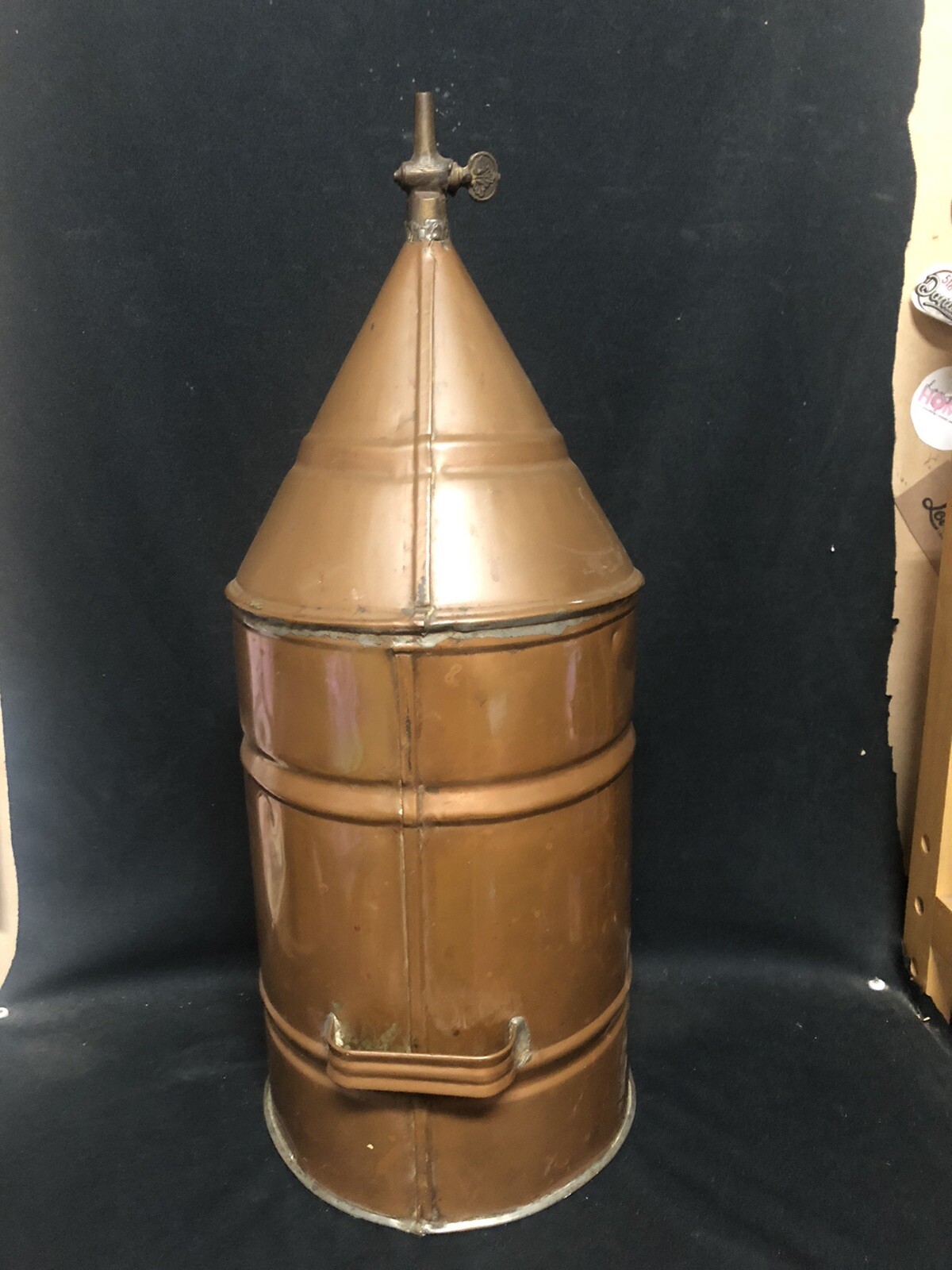 Antique Copper Moonshine Still