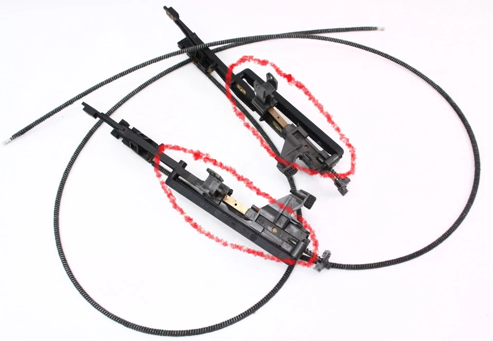 Volkswagen Golf R Moonroof Track Guide Retainers Fits 2012-2013 - Image 2 of 2