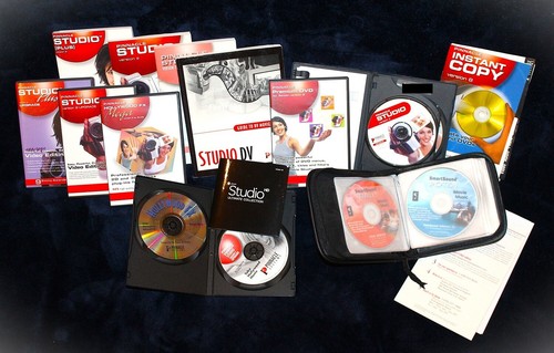 23-disc set: PINNACLE STUDIO DV9 video edit software +Hollywood FX ...