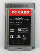 SCR201 Smart Card Reader / Writer PC Card SCM Microsystems
