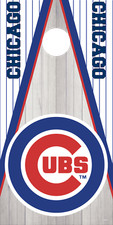 Corn Hole Board Wrap - Chicago Cubs Cornhole D2