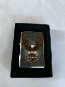 Harley Davidson zippo vintage Pictorial ligter tradition