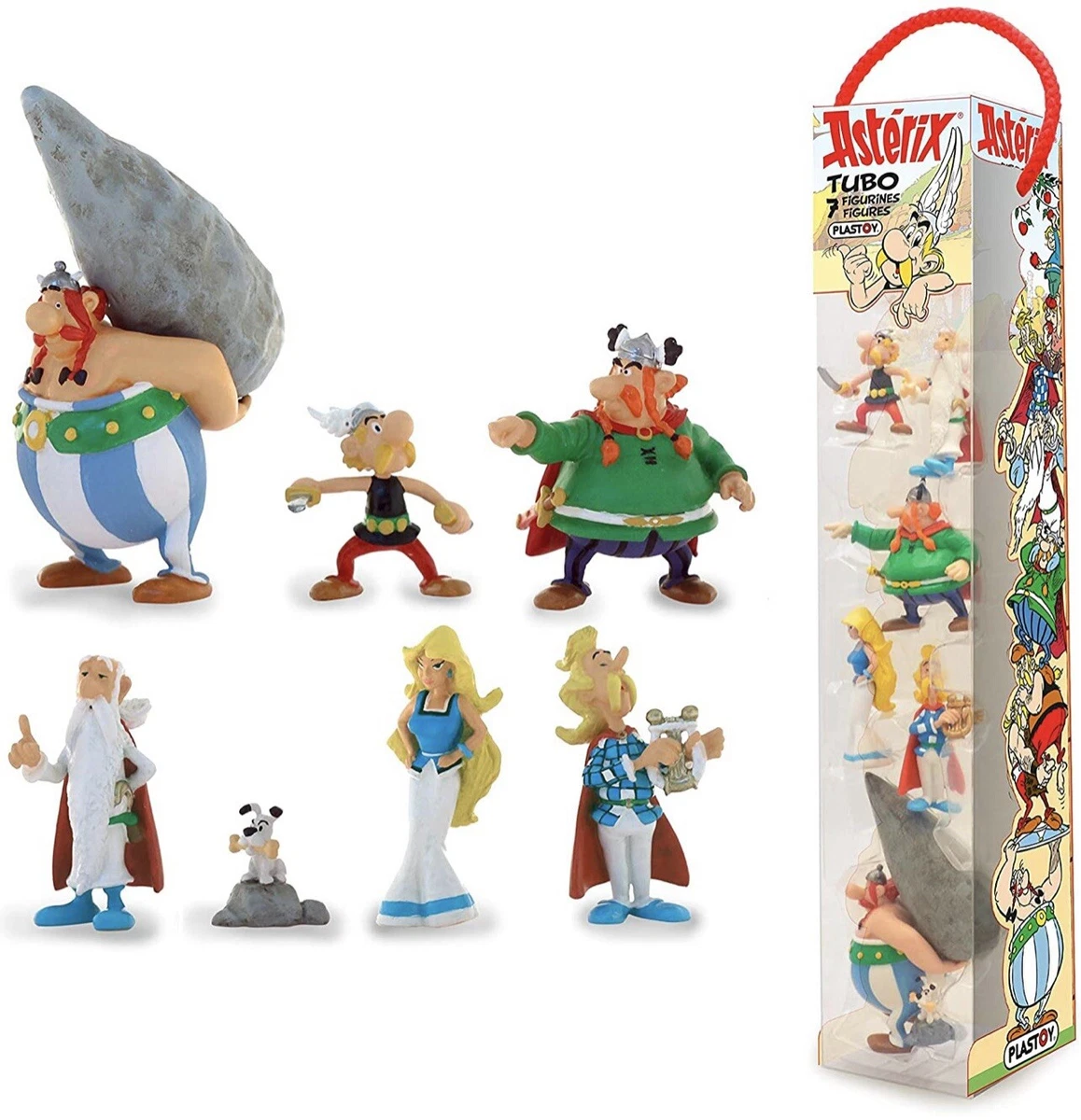 Asterix - Atlas Plastoy - Resine figures - Asterix & Obélix wagon