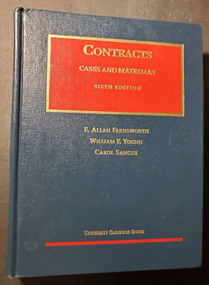 Contracts Cases and Materials Sixth Edition by E Allan Farnsworth