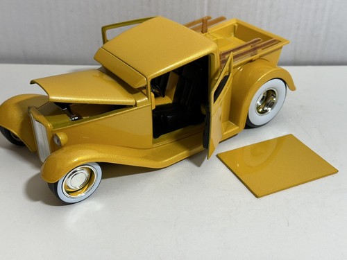 JADA D-RODS 1932 FORD YELLOW 1:24 DIECAST MODEL CAR NEW NO BOX - Picture 6 of 13