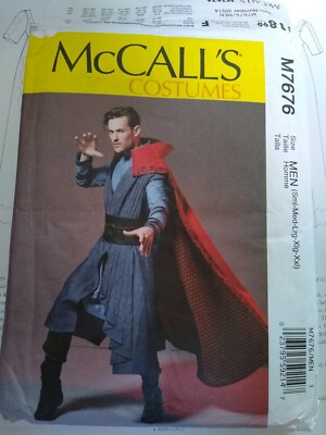 Schnittmuster, Herren,  Doctor Strange, Mccall's, Gr. Sml-Med-Lrg-Xlg-Xxl