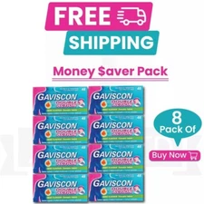 GAV-I$CON Double Action Tablet$ (48CT)- PACK OF 8
