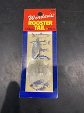 Worden's Rooster Tail 208 1/8oz CHWT Chrome White