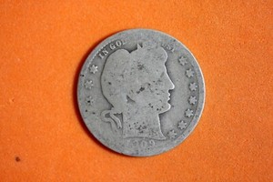 1909 Barber Quarter Dollar #G3014