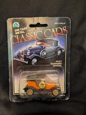 Motor Force Die Cast Metal Classic Cars De Dion Bouton - Orange