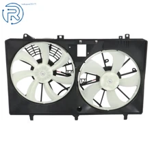 For Toyota Sienna Lexus 2010-2016 RX350 Radiator Condenser Cooling Fan Assembly