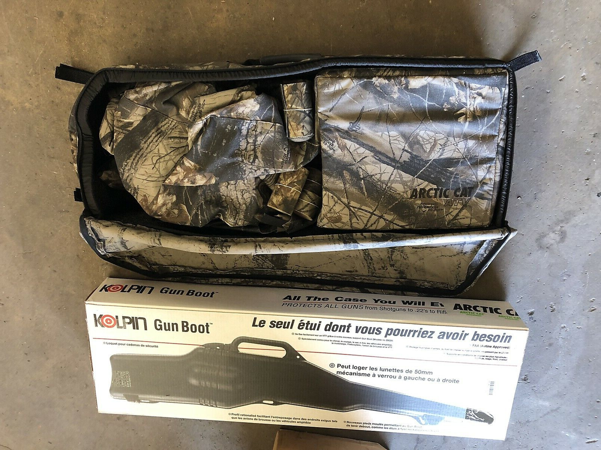 あう Koplin Gun Boot Scabbard Kit W/ Mount & Arctic Cat ATV Camo Value