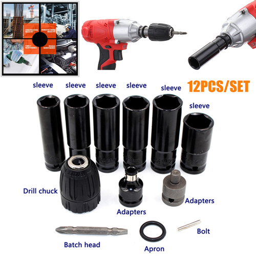 Hex Shank Impact Driver Socket Adapter 