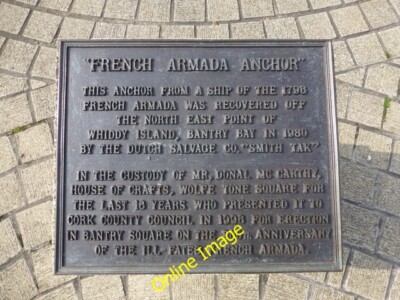 Foto 6x4 Plakette, französische Armada Ankerbantry folgender Text ist inclu c2014