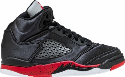 jordan 5 black university red