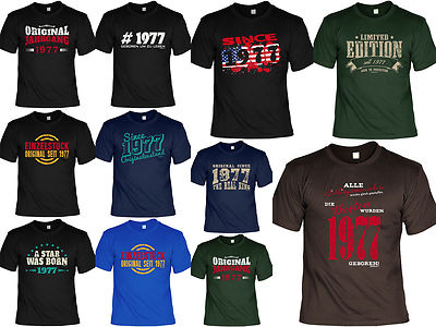 49.Geburtstag T-Shirt - Sprücheshirt Geburtstag 49 Jahre Sprüche Jahrgang 1977
