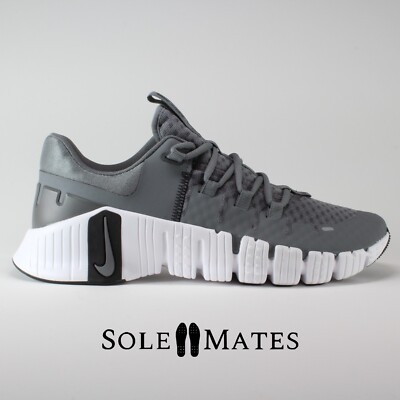 Nike Free Metcon 5 'Smoke Grey' White DV3949-003 Men's Size 10.5 Shoes
