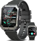 meoonley Military Rugged Smartwatch for Men,Sport Watch with Answer/Make Call IP