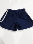 bcg athletic shorts navy blue with white trim girls sz S (7) — photo 2