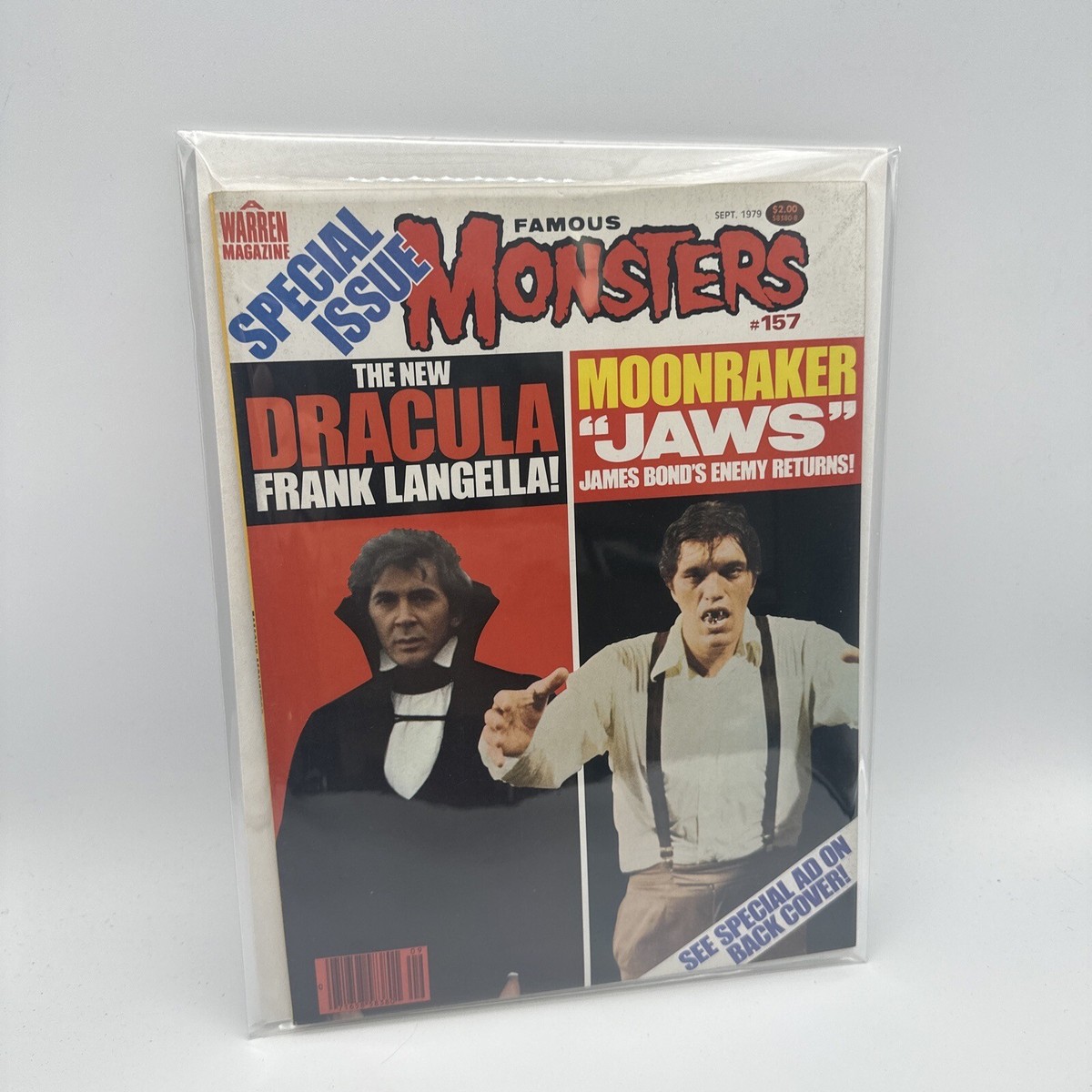 157 Famous Monsters of Filmland (SEPT 1979) James Bond Jaws 157 Famous Monsters of Filmland (SEPT 1979) James Bond Jaws