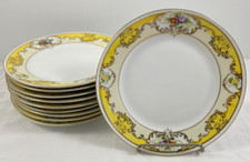 Noritake Dessert Bread Plate Bright Yellow Fl...