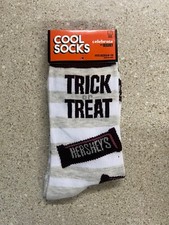 Cool Socks Hershey  s Trick Or Treat Socks Size 8-12 New