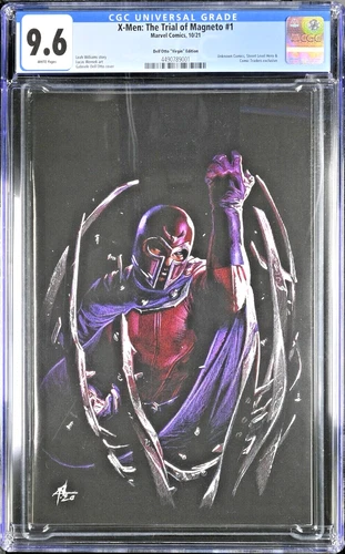 X-MEN TRIAL OF MAGNETO #1 (OF 5) UNKNOWN COMICS GABRIELE DELL'OTTO CGC 9.6