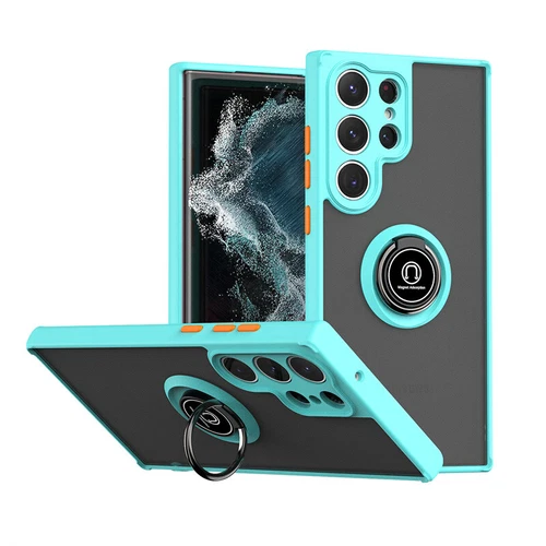 For Samsung A72/A55/A53/A22/A14/5G A03 Magnetic Ring Holder Hybrid Case Cover - Picture 24 of 24