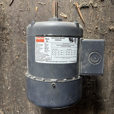 #ad #ad Dayton 3 4 Hp Industrial Motor 3 Phase $140.00