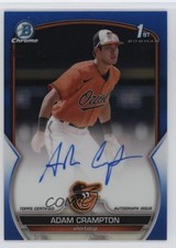 2023 Bowman Chrome Prospect Blue Refractor /150 Adam Crampton #CPA-CAN Auto 5h0
