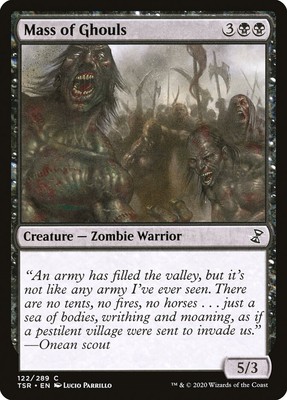 [MTG] Mass of Ghouls (122) (TSR) NM