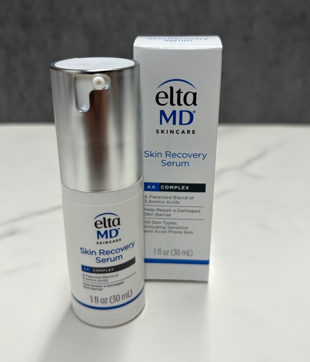 EltaMD Skin Recovery AA Complex Amino Acids Barrier Repair Face Serum 1 fl oz