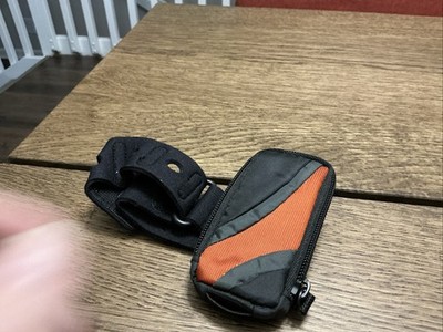 Case Logic Small Case - Armband for Easy Carrying (Black & Orange)
