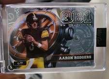 Wild Card QB1 On The Clock Aaron Rodgers Serial #6/7 2026 