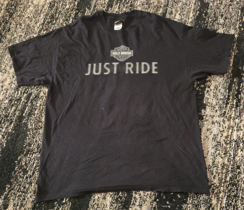  Harley-Davidson Pueblo, Colorado "Just Ride" T-shirt Men’s Size 2XL