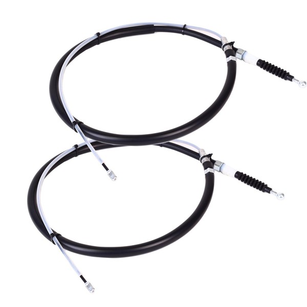 2X NK Handbremsseile Passend FüR Audi A3 Seat Altea Leon Skoda Octavia Golf 5-image