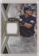 2020 Topps Tier One Tier One Relics /395 Yu Chang #T1R-YC s3g
