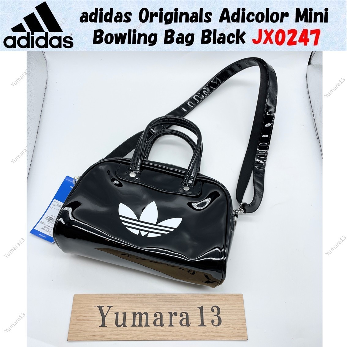 adidas Originals Adicolor Mini Bowling Bag Black JX0247 | eBay