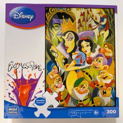 Mega Puzzles Disney Expressions Snow White 300 Piece Puzzle