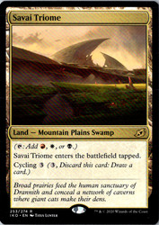 Savai Triome 253/274 Ikoria: Lair of Behemoths Rare Land