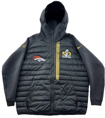 Denver Broncos Super Bowl 50 Nike Gold Collection Men's XXL