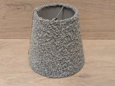 Lampshade Table Floor Light Shade Modern small Grey Boucle Tapered/ Conical