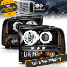 Anzo Usa 111117 Blackclear Halo Ccfl Projector Headlights