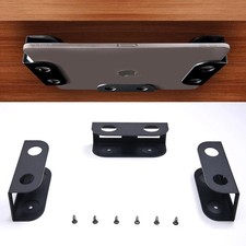 Under Desk Laptop Storage Mount, Metal Under Desk Device Holder, for Devices Up