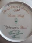 Hans Henrik Hansen santa claus collection - Santas sleigh plate #3 julemandens k — photo 3
