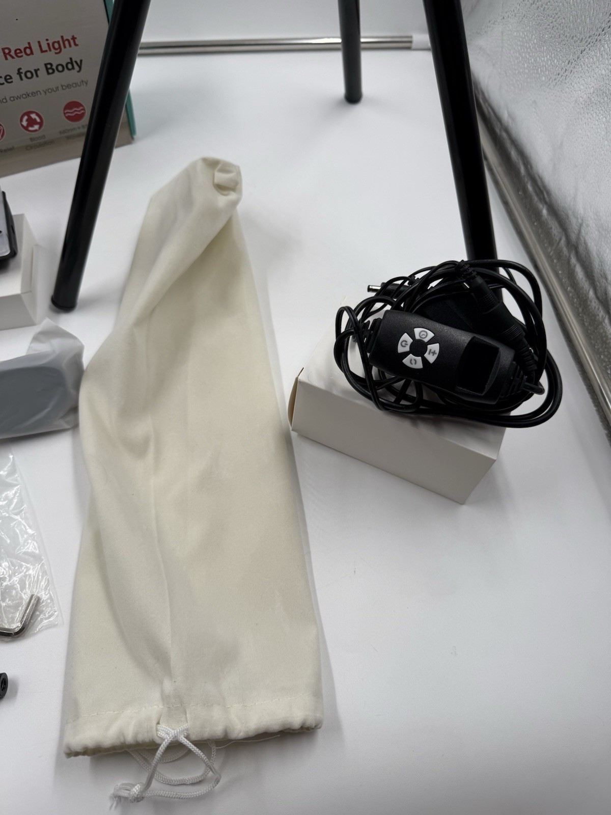 Red Light Therapy Lamp with Stand, 660nm Red & 850nm Infrared Light READ!