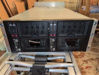 HP SL4540 G8 Node Enclosure 2x15 663600-B23 + 2x Node 2x E5-2470v2 Read Desc.