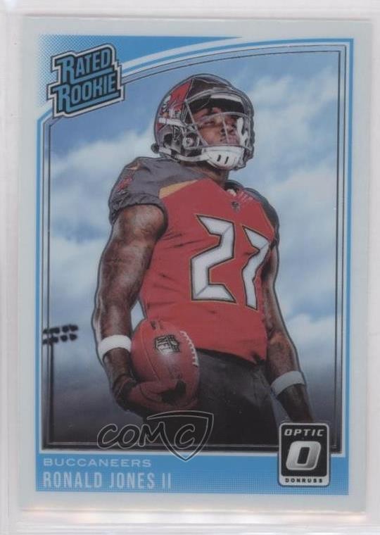 2018 Donruss Optic Rated Rookie Ronald Jones II #159 i9l