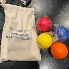 4 Stress Balls Anxiety Balls NWT