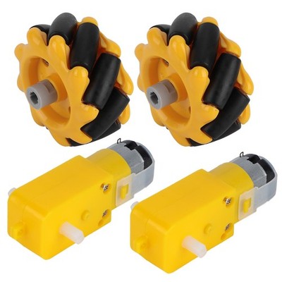 48mm Mecanum Wheel For TT Geared Motor Smart Robot Car Parts Accessories DIY N